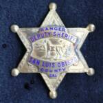 San Luis Obispo Sheriff Ranger. used by Sheriff's Posse 