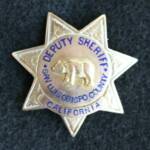 This badge was used by Elsa Maha in 1946. She was a jail matron and the girlfriend of Sherif Murray Hathaway.